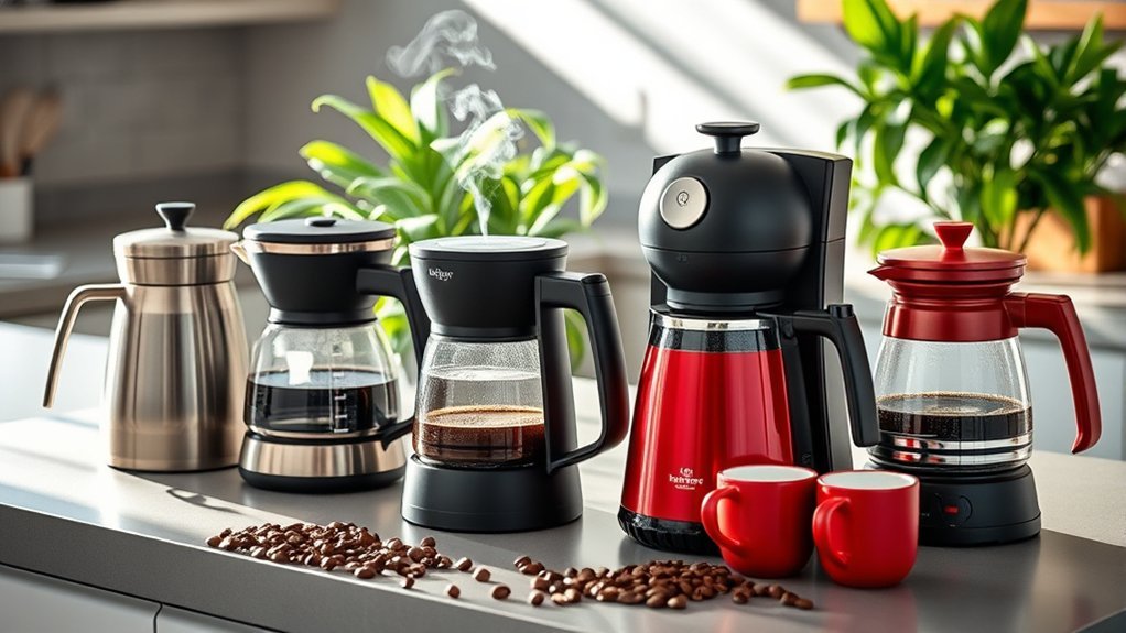 4 Best Electric Coffee Percolators for 2026: Kitchen Picks