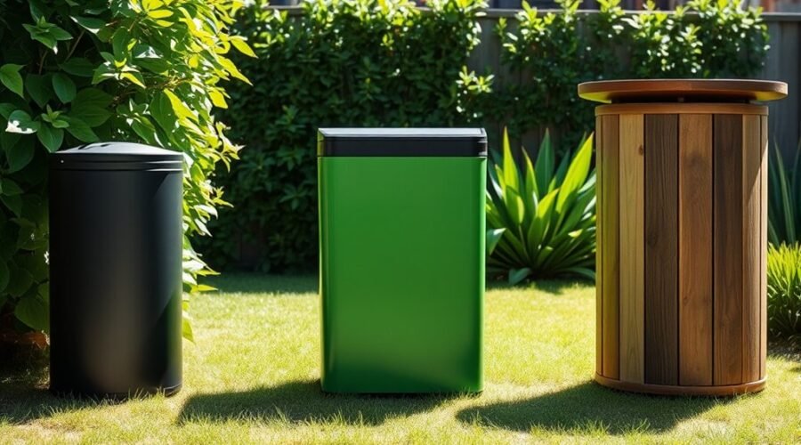 top outdoor trash cans