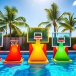 top pool basketball hoops