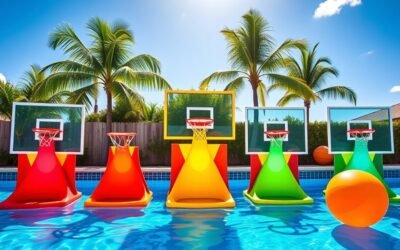 top pool basketball hoops