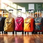 top school rolling backpacks
