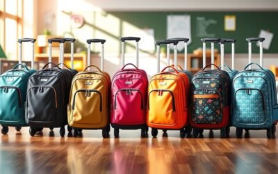 top school rolling backpacks