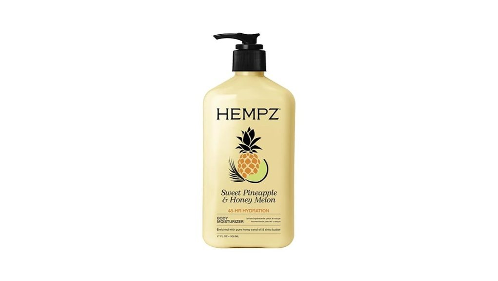 tropical scent body lotion