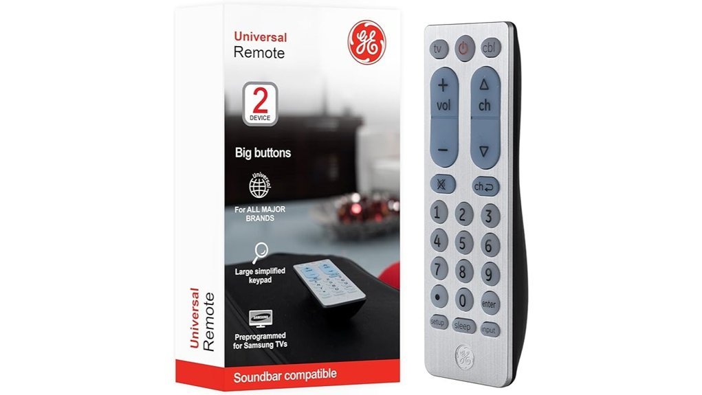 universal remote control compatibility