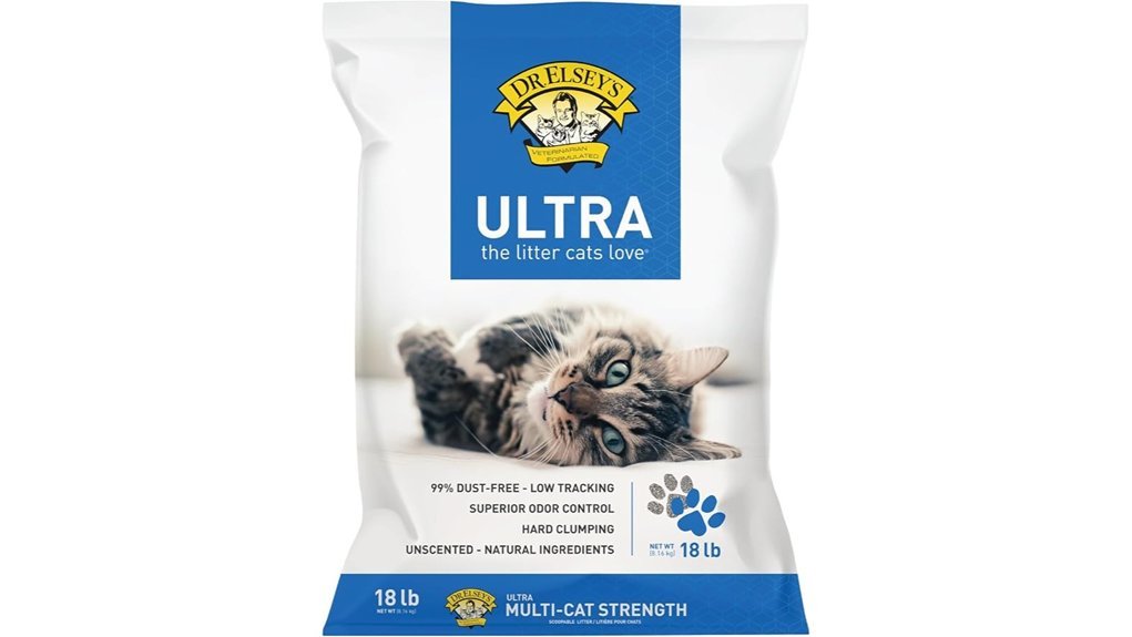 unscented clumping cat litter