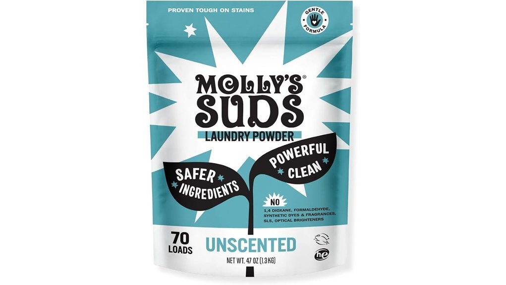 unscented laundry detergent powder