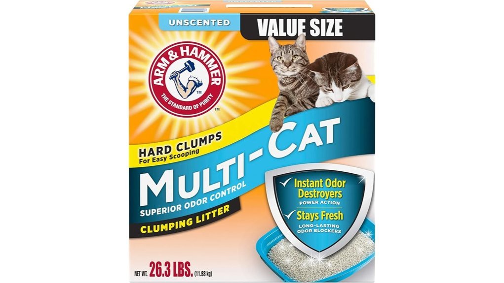 unscented multi cat litter