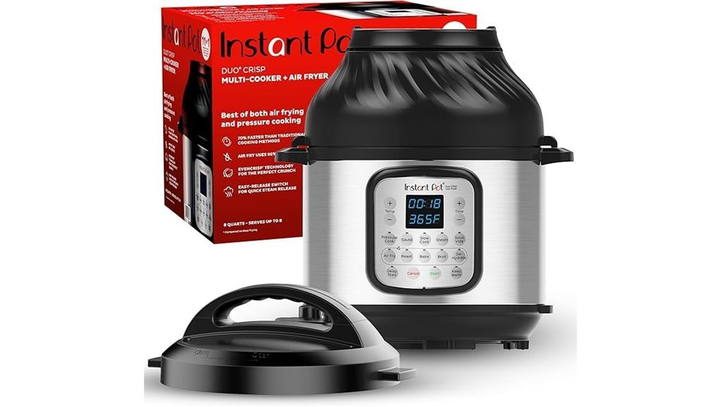 versatile 8qt air fryer