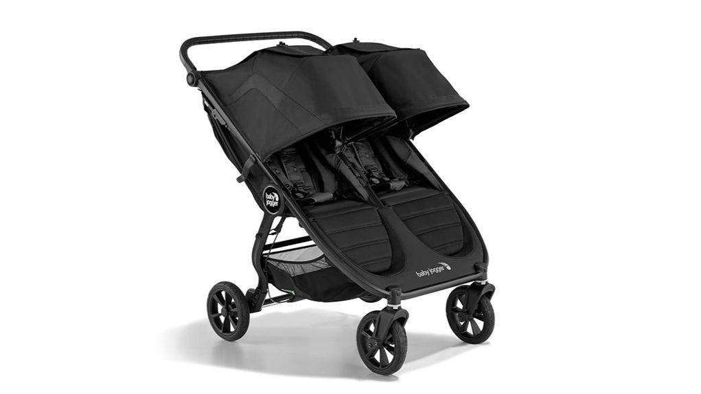 versatile double stroller design