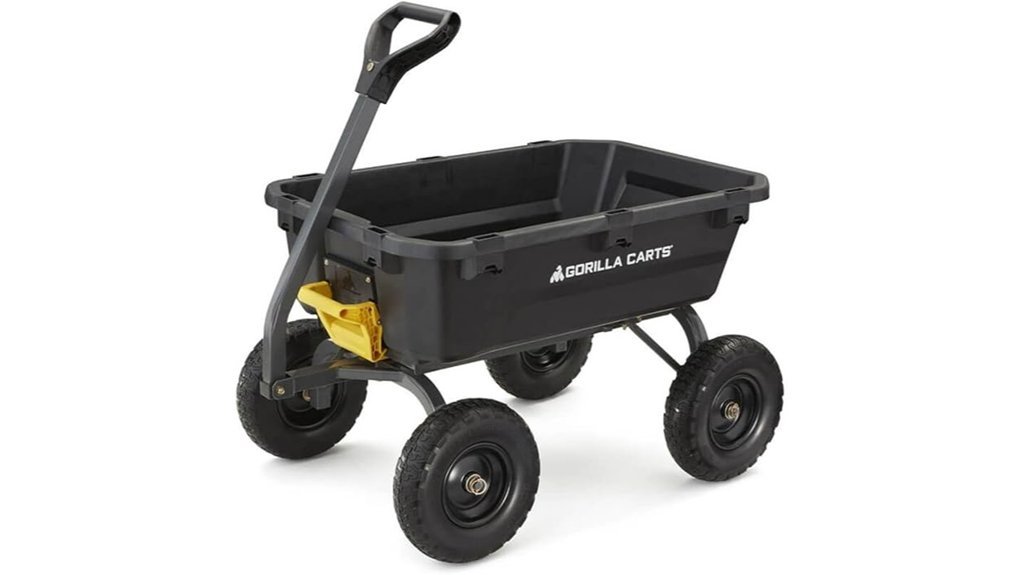 versatile garden dump cart
