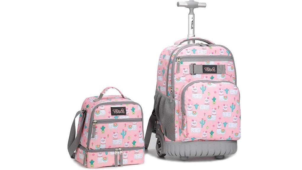 versatile rolling backpack set