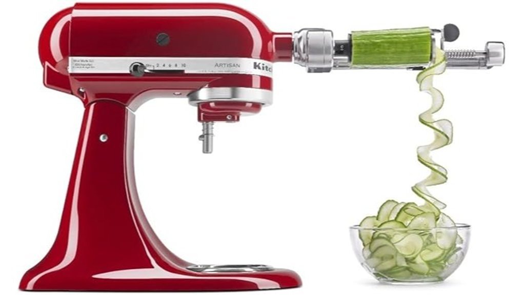 versatile spiralizer for mixers
