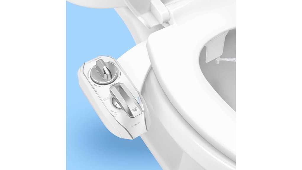 warm water bidet attachment
