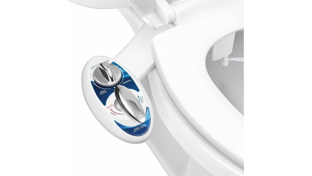 warm water bidet attachment