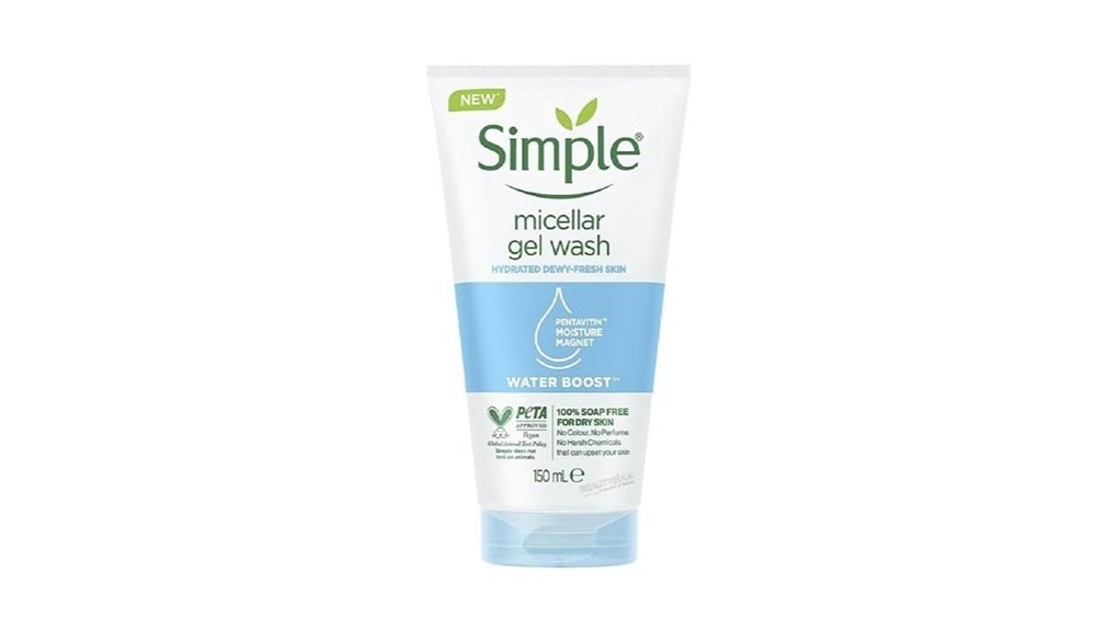 water boost facial cleanser