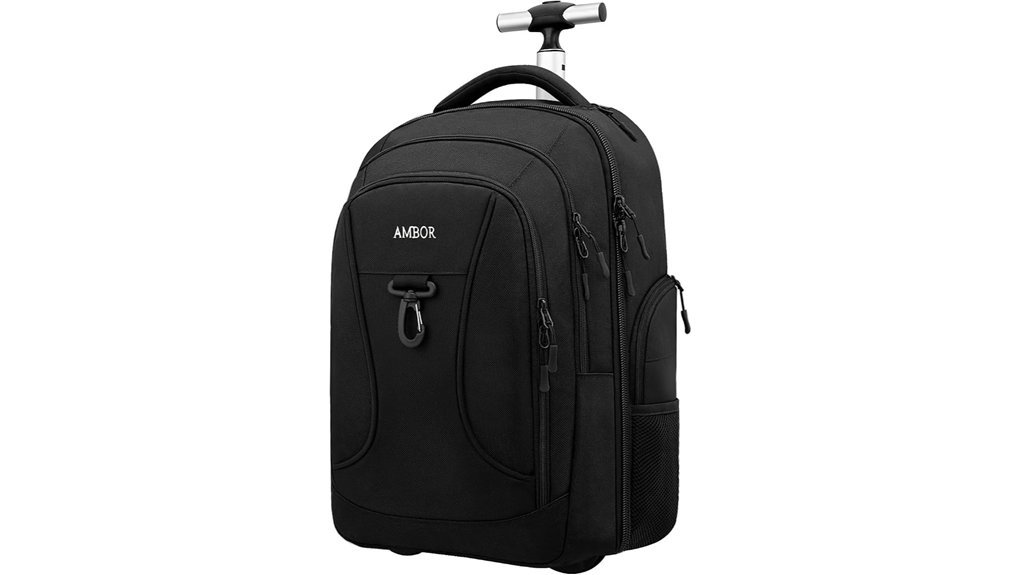 waterproof laptop rolling backpack