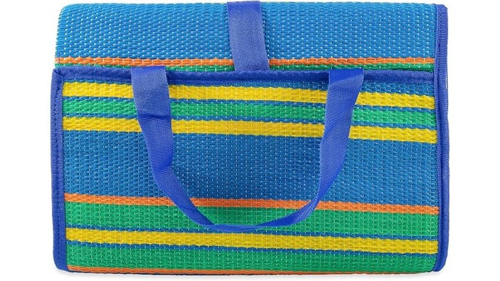 waterproof picnic mat strap