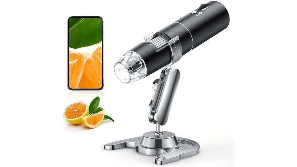 wireless digital microscope magnification