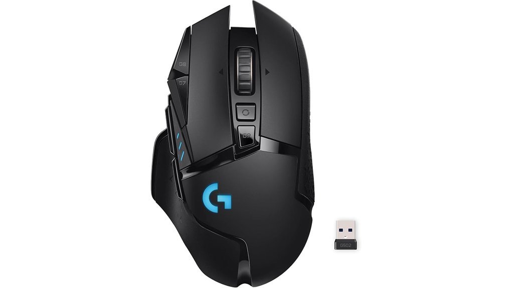 wireless gaming mouse black