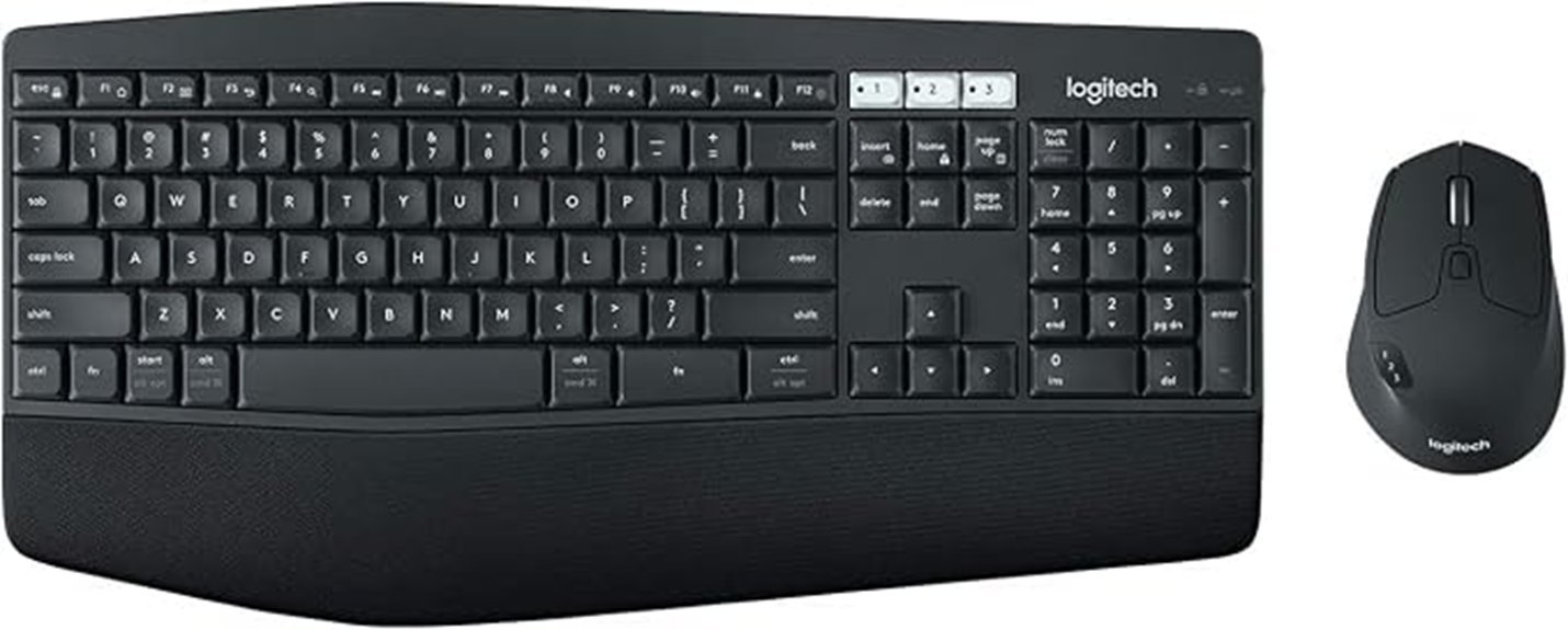 wireless keyboard mouse combo