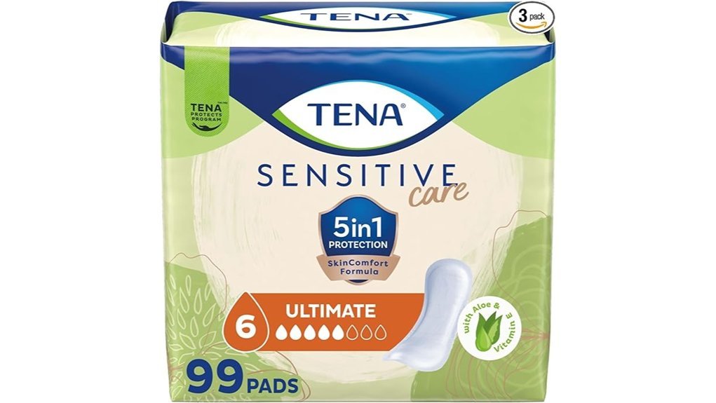 women s incontinence care pads