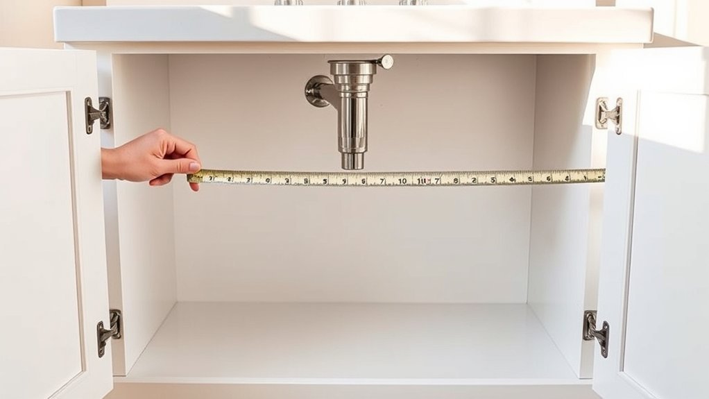 accurate under sink measurements essential