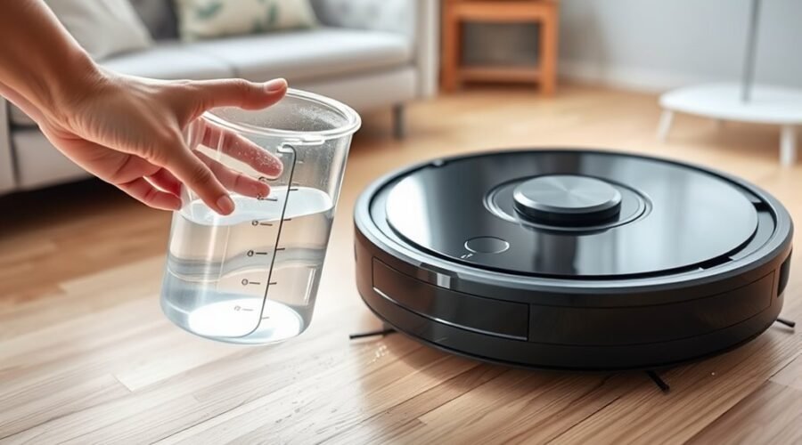 adjust robot vacuum flow
