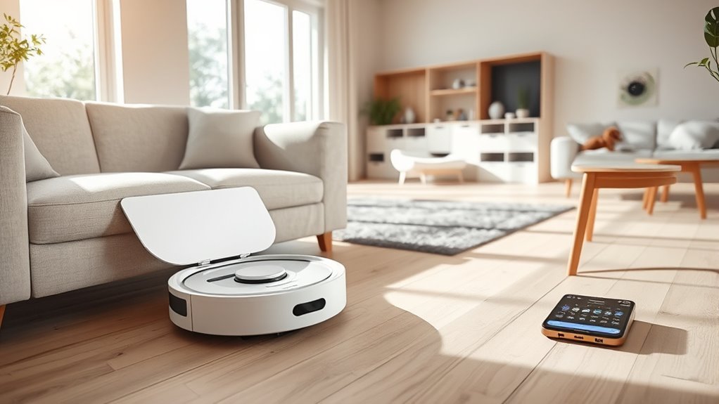 allergy control robot vacuum
