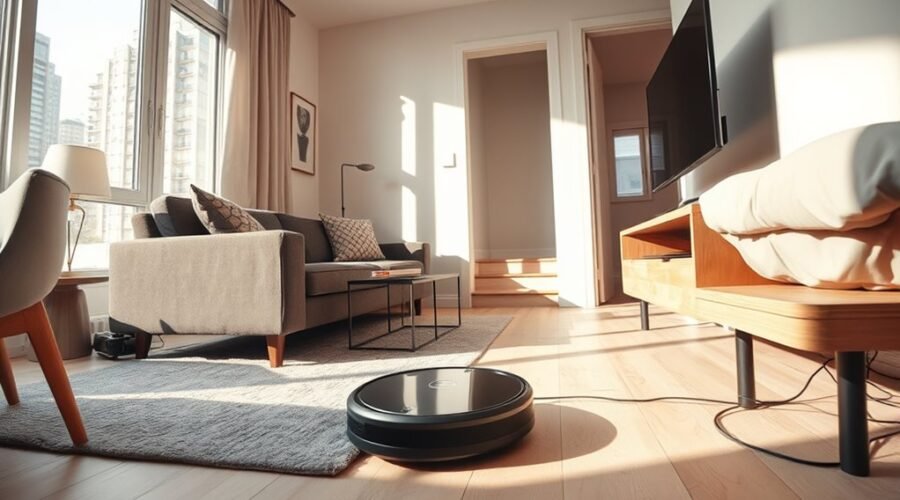 apartment vacuuming made easy