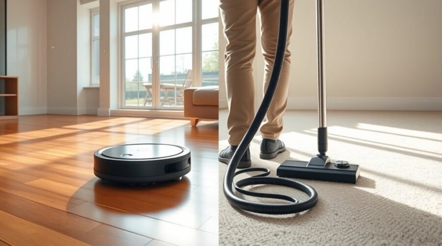 automation versus manual cleaning