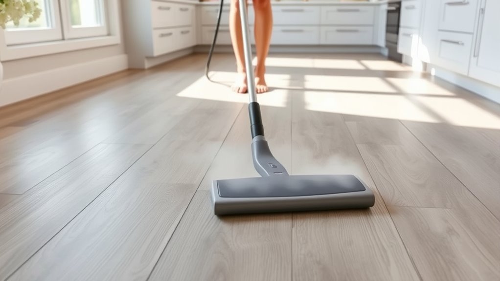 avoid steam cleaning vinyl