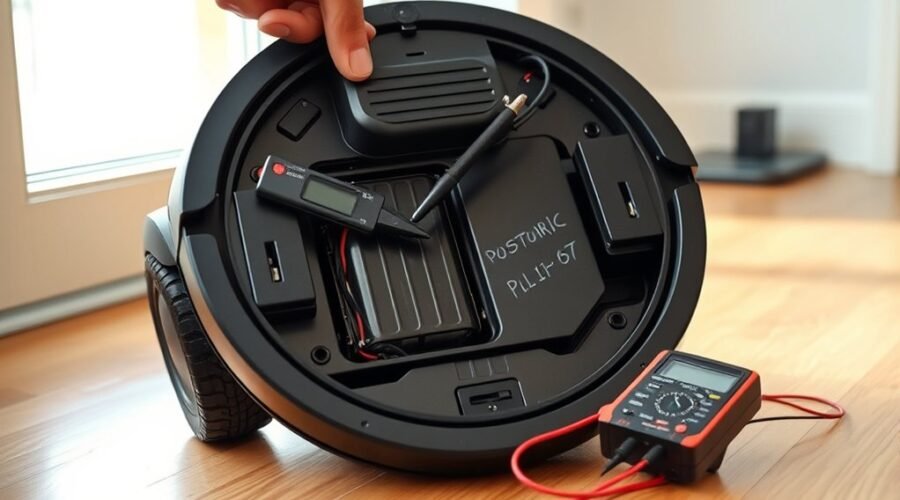 battery charge troubleshooting guide
