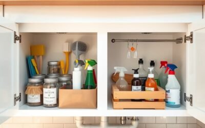 budget friendly sink organization tips