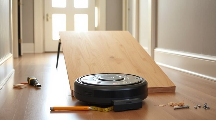 build a robot vacuum ramp