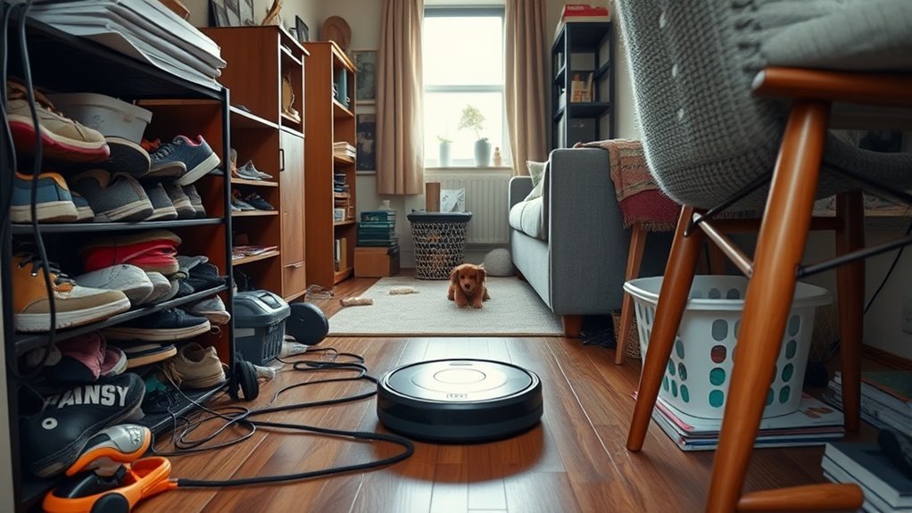 challenging cleaning in tight spaces