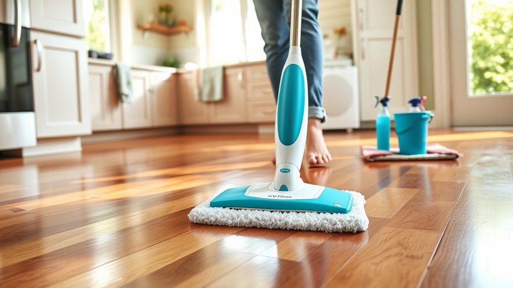 chemical free floor cleaning solution