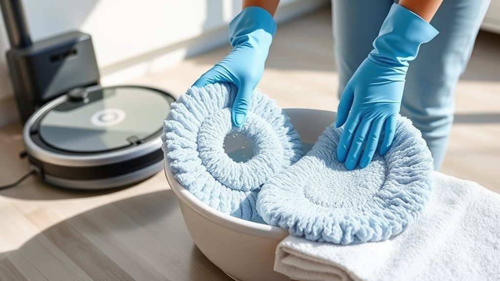clean rinse dry reattach
