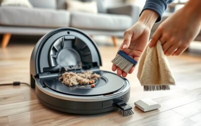 clear robot vacuum dock