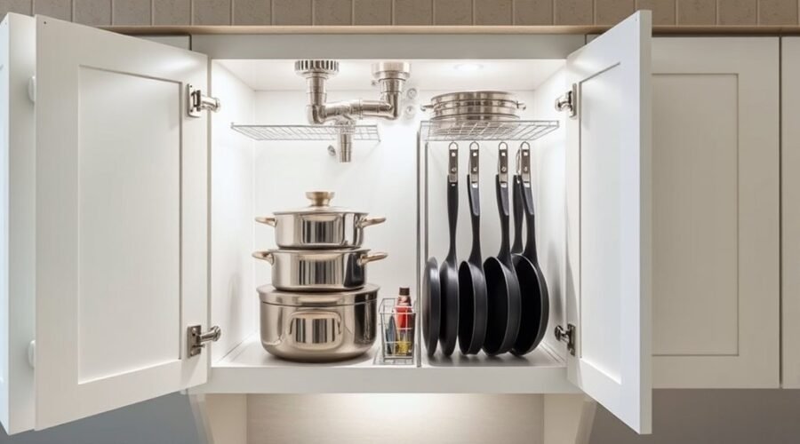 clever under sink storage solutions