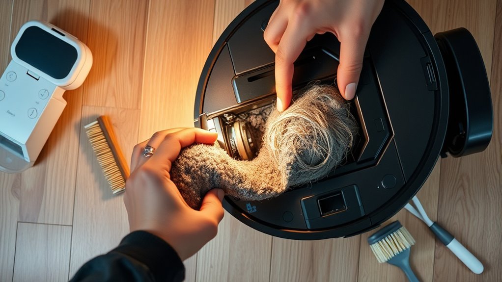 clogged vacuum performance indicators