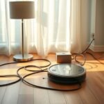 cords may obstruct operation