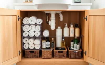 effective bathroom sink organization