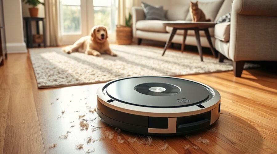 effective pet hair cleaning