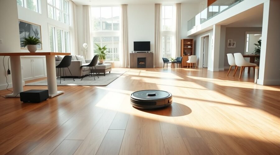 efficient cleaning for spacious homes
