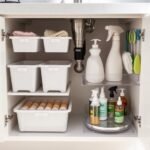 efficient kitchen sink storage