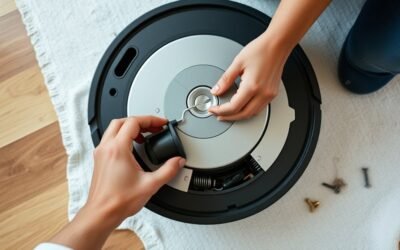 fix stuck robot vacuum