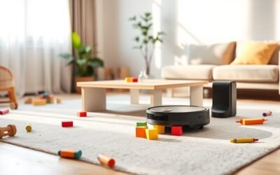kid friendly robot vacuum setup