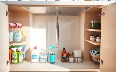 maximize corner sink storage