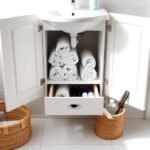 maximize small bathroom storage
