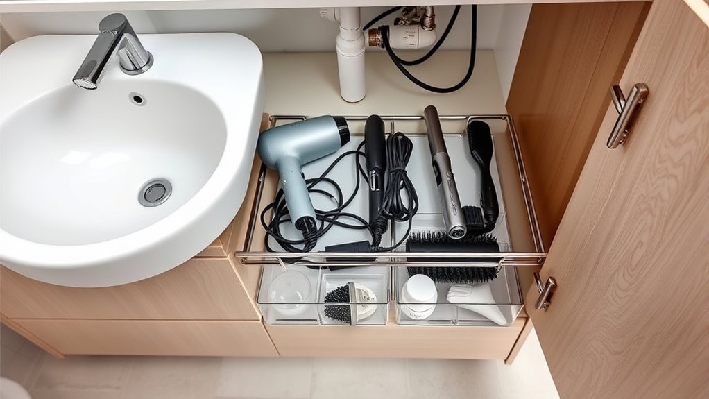 maximize under sink organization effectively